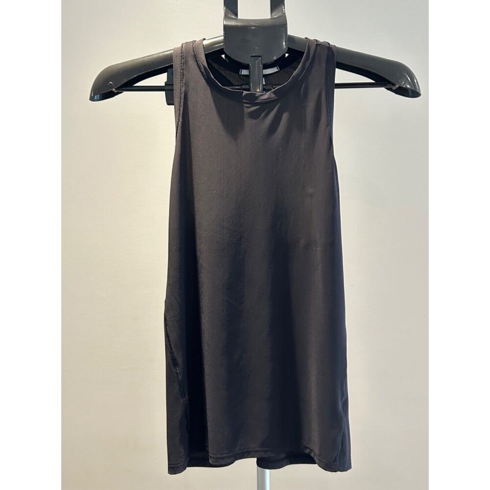 Athleta Women's Black Racerback Athletic Tank Top Size XXS